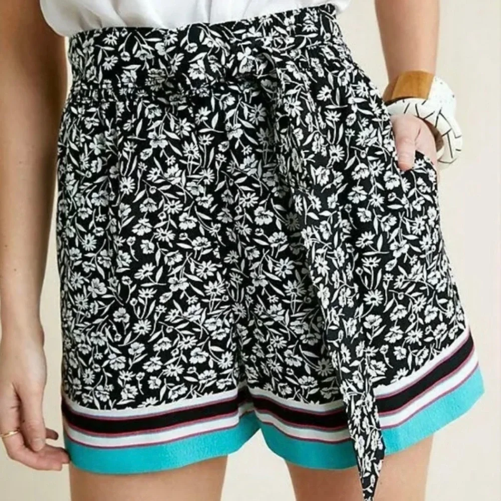 Maeve scarf-printed shorts. Size M - Picture 1 of 5
